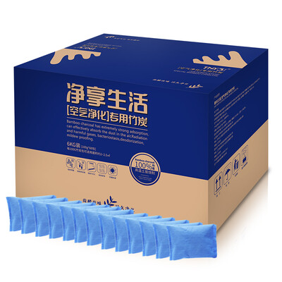 

Teli Sanjia TNY3J activated carbon charcoal package in addition to formaldehyde to formaldehyde scavenger new home decoration charcoal package home car carbon package in addition to taste in addition to formaldehyde 6000g