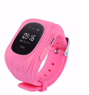 

Anti Lost Q50 LCD OLED Child GPS LBS Tracker SOS Smartwatch Monitoring Positioning Phone Kids SIM Smart Watch For IOS Android