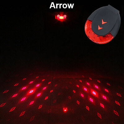 

Bike Tail light 5LED10Laser USB rechargeable laser taillights Night Cycling Safety warning Lamp