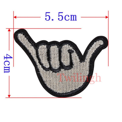 

1 pcslot Brand Embroidered Patches Big Red Rose Sequin Patch Iron On Fabric Badge Sew On Clothes Appliques DIY Wedding Stickers