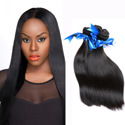 

WYF Virgin Hair Straight Hair 4 Bundles 100 Malaysian Unprocessed Human Hair Bundles