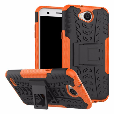 

Goowiiz Phone Case For LG X Power 2K10 powerLV7 Armor Tire Texture Rugged Protection PCTPU Full Protection