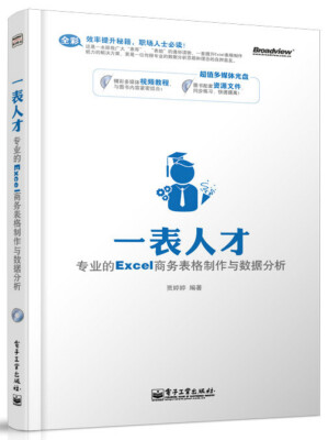 

一表人才：专业的Excel商务表格制作与数据分析 （全彩 附CD光盘）