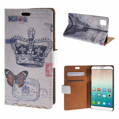 

MOONCASE Huawei Honor 7i ЧЕХОЛ ДЛЯ Flip Wallet Card Slot Stand Leather Folio Pouch /a14