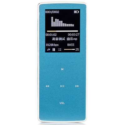 

Owen ONN W6 Bluetooth Soundtrack 8G enhanced version of the Bluetooth MP3 hifi level sound lossless MP3 MP4 sky blue