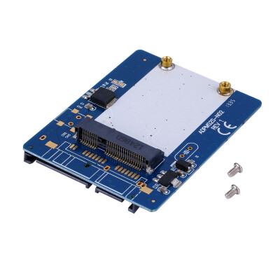 

2.5-inch Blue High-capacity high-power Serial mSATA to SATA Adapter blue