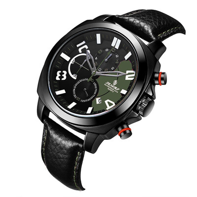 

Men Leather Watches Business Fashion Daily life Waterproof watches