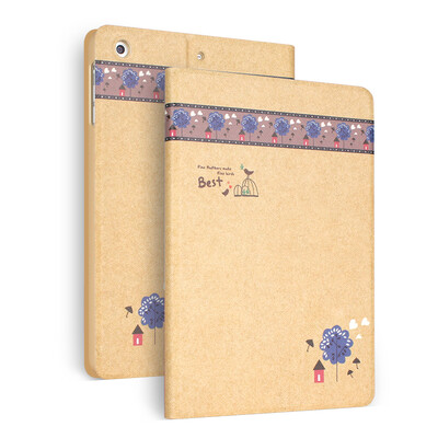 

MITI Luxury Leather Case For iPad Air 2 Colorful Drawing Cover Case For New iPad Air 2 For iPad 6 with One Fold High Quality
