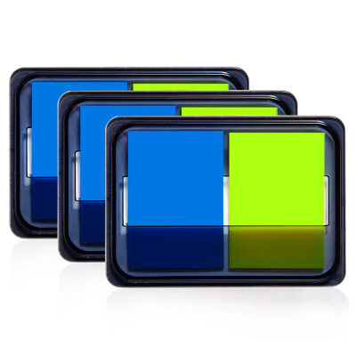 

Comix) D7008EC fluorescent film indicator label / notes / stickers / Pepsi stickers (44x30mm) 20 * 2 colors 3 loaded
