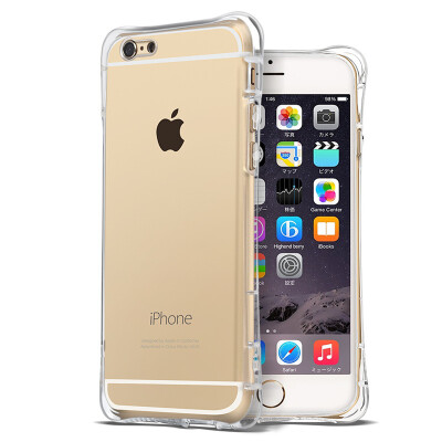 

Transparent Clear Soft TPU Silicone Small Pretty Waist Coque Back Cover Case With Strape For Apple iPhone 6 6S Plus 4.7 5.5 Inth