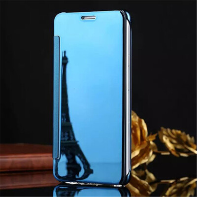 

Huawei P9P10 Luxury Mirror View Mirror PU Cover Flip Smart Clear Window Phone Case