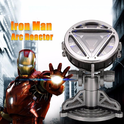 

11 Iron Man Arc Reactor with LED Light Movie Prop for Friendship Gift Collection Kids Toy