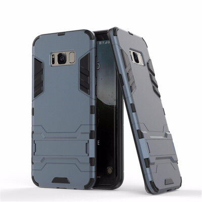 

WIERSS Shockproof Hard Phone Case for Samsung Galaxy S8 G950 G950F G950N S8 plus G955 G955F Combo Armor Case Back Cover Fundas