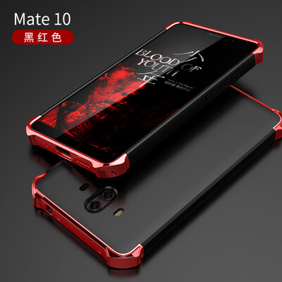 

Корпус телефона Goowiiz для Huawei Mate 10 Модный платиновый матовый жесткий ПК Hybrid Предотвращение падения полной защиты
