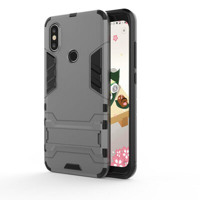 

для Xiaomi Mi A2 Ударопрочный жесткий чехол для телефона Xiaomi Mi 6X Mi6X 32GB 64GB 6GB 128GB Combo Armor Case Back Cover Fundas Coque>