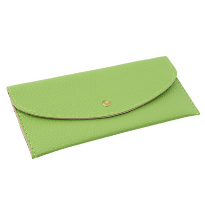 

Womens Handbag Evening Bag Pocket Card Wallet Alloy Button Faux Leather New