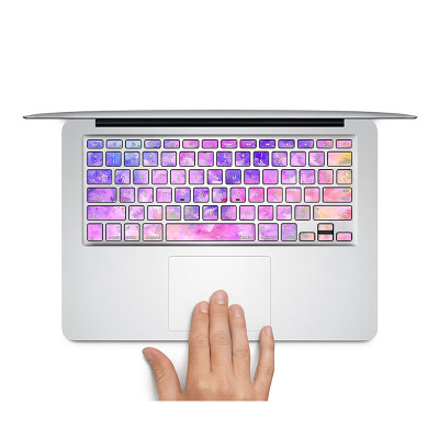 

GEEKIDMacbook Pro retina keyboard decal sticker individual keys protector Pink Macbook Air keyboard decor sticker