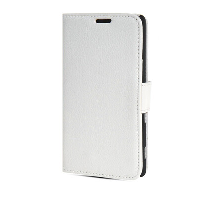 

MOONCASE High quality Leather Side Flip Wallet Card Slot Pouch Stand Shell Back ЧЕХОЛ ДЛЯ Sony Xperia M2 White