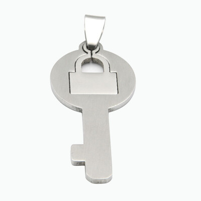 

Hpolw Fashion Jewelry Boutique lock&key Pendant - With 23 Inch Chain