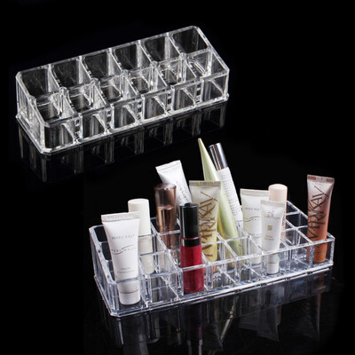 

Makeup Cosmetics Lipstick Acrylic Organizer Stand Display Holder Storage Rack Clear
