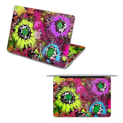 

GEEKIDMacbook Air 13 decal front sticker flower macbook keyboard sticker full decal top sticker