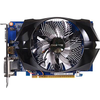 

GIGABYTE GV-N740D5OC-2GI GT740 1072MHz 5000MHz 2GB 128bit GDDR5 graphics card