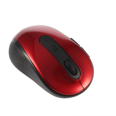

Wireless Optical 2.4GHz Mouse Mice Slim +USB Receiver for Laptop PC Notebook Red