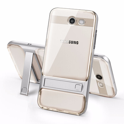 

Goowiiz Phone Case For Samsung Galaxy J3 2017 USJ5 2017 USJ7 2017 US Fashion Slim Silicone TPU PC Hard Bracket