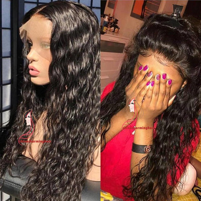 

Pre Plucked Natural Hairline Lace Front Wigs With Baby Hair Natural Wave Brazilian Virgin Human Hair Wigs For Black Women