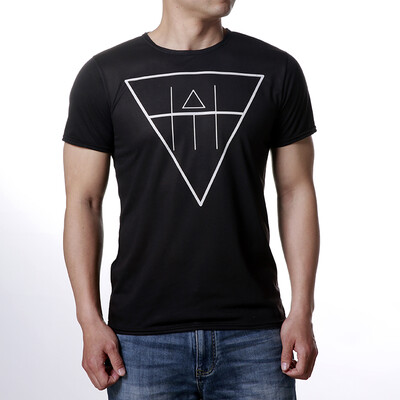 

Mens O-Neck Tops Pullover Print T-Shirts