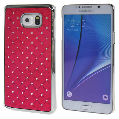 

MOONCASE Samsung Galaxy Note 5 ЧЕХОЛ ДЛЯ Bling Chrome Hard Back Hot pink