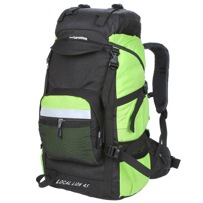 

(LOCAL LION) 394 sports and leisure backpack travel bag 394 green 45L