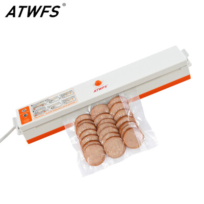 

ATWFS 220V Household Food Vacuum Sealer Machine Vacuum Packing Machine Film Container Food Sealer Saver Include 15Pcs Bags Free