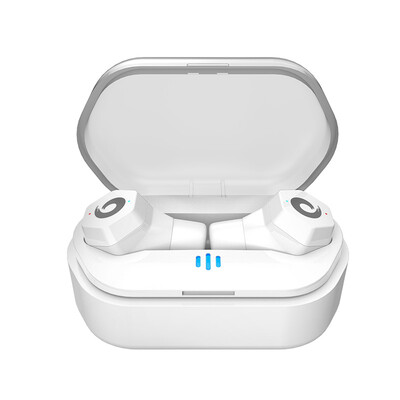 

Lanston F8 wireless Bluetooth headset TWS touch binaural earbuds waterproof&sweat-proof mini ultra small invisible sports in-ear headphones white