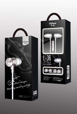 

LiChao -36 In-ear Earphone Colorful Headset Hifi Earbuds Bass Earphones