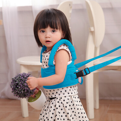 

Two-way Mesh Fabric Anti Lost Baby Safety Harness Baby Walking Harness Wrist Leash 624 M Baby Carrier
