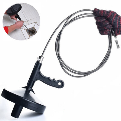 

Cntomlv kitchen toilet Hand-through sewer tools pipe dredger Sink drain cleaner Tub Toilet Dredge Cleaner Household cleaning tools