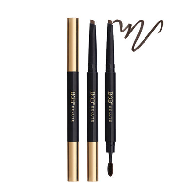 

BOB deep sea fish oil luxury eyebrow pencil 03g with eyebrow brush eyebrow knife easy to color eyebrow powder waterproof not blooming 01 red brown