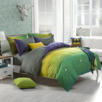 

Classic Starry Sky 4PCS Bedding Set Duvet Cover Bedsheet Pillowcases Twin Full Queen Size