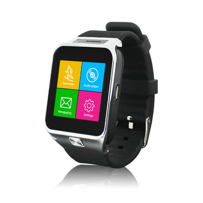 

Elegance High Quality Bluetooth Smart Watch with SIM Card Slot support GSM 85090018001900 SIM Card Music Player Sedentart Remind FM Video Player Phonebook Camera Remote Capture Stop Watch