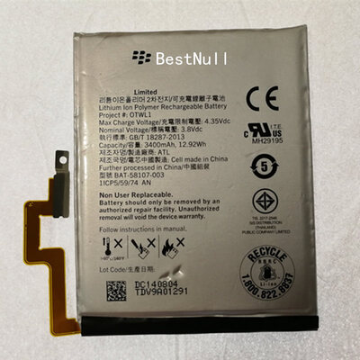 

High Quality 2515MAH Built-in battery For BlackBerry Q30 BAT-58107-003 passport 4G SmartphoneTrack Number
