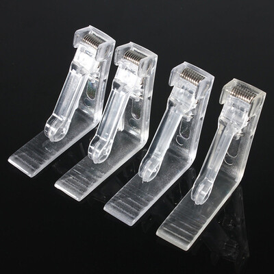 

Clear Plastic Tablecloths Table Cover Holders Skirt Clips Clamps Grips Party FO