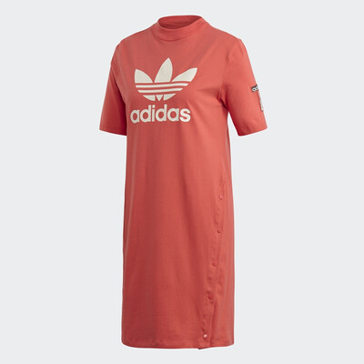 

Angelababy with the same paragraph Adidas ADIDAS clover 2018 autumn womens casual series TEE DRESS skirt DH4667