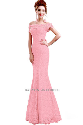 

Cheap Price Elegant Crystal Beaded Red Royal Blue Lace Mermaid Long Evening Dresses 2018 Prom Party Dress Robe De Soiree Longue