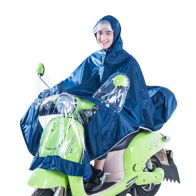 

Kendo outdoors riding thick motor raincoat, motor poncho 4XL