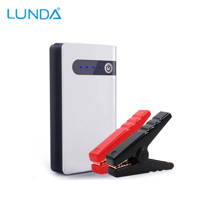 

LUNDA Jump Starter 8000mAh 12V Car jump starter Portable Power Bank mini Emergency booster Car Battery Car Charger To 20L Car