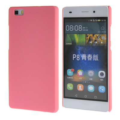 

MOONCASE чехол для Huawei Ascend P8 Life Hard Rubberized Rubber Coating Devise Back Cover Pink