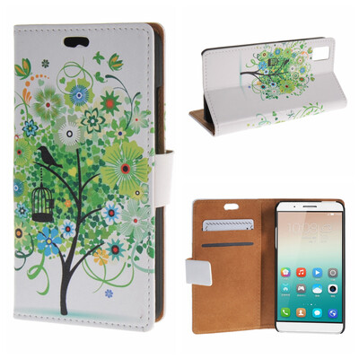 

MOONCASE Huawei Honor 7i ЧЕХОЛ ДЛЯ Flip Wallet Card Slot Stand Leather Folio Pouch /a01