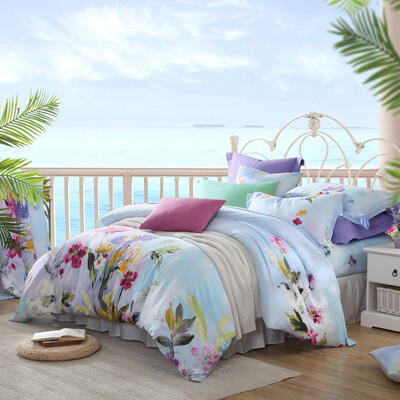 

BoYing Home Textiles BEYOND Bedding Set Tencel Bed Sheets Four-piece - Dream Dreamland Plus Double Suite 18m Bed