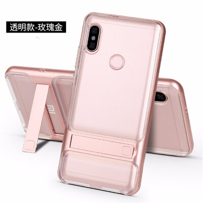 

Goowiiz Phone Case For Xiaomi Redmi Note 5Note 5 Pro Fashion Slim Shockproof Silicone TPU PC Hard Bracket